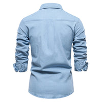 TailorFlex™ | Men's Denim Shirt