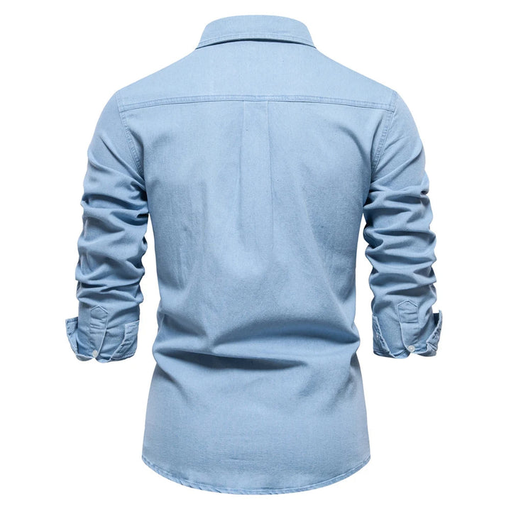 TailorFlex™ | Men's Denim Shirt