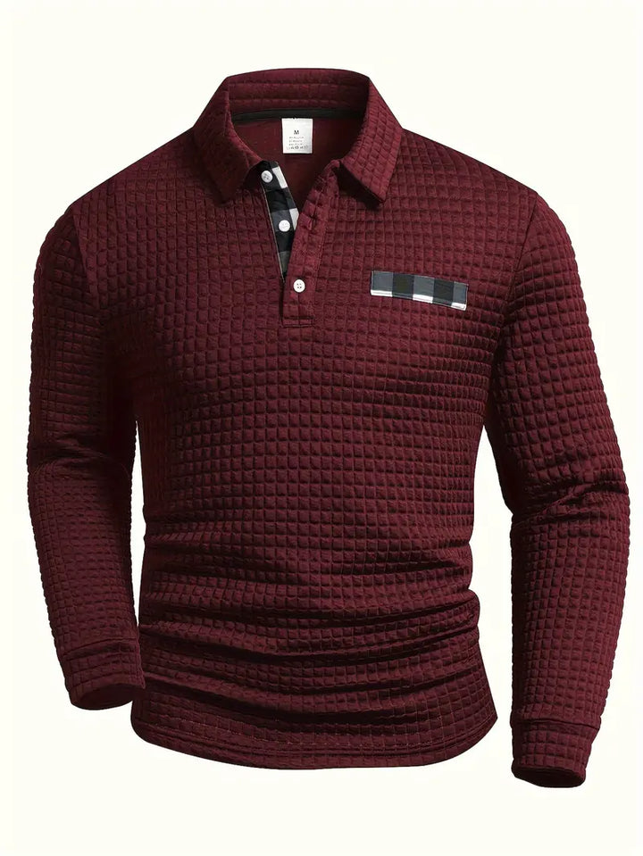 Hughes™ – Textured Casual Polo
