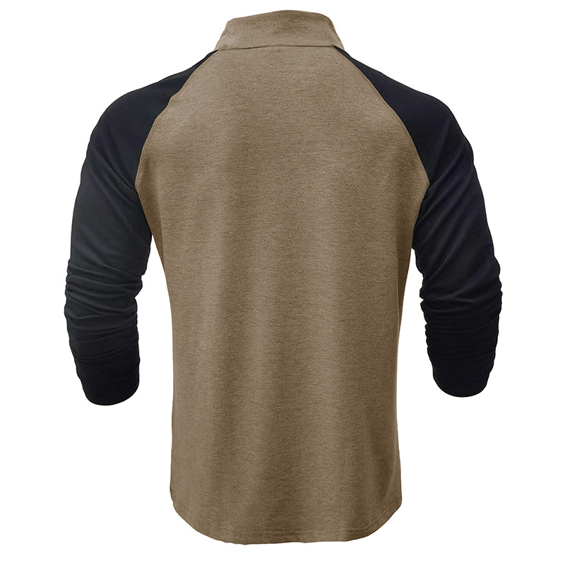 Edward™ | Raglan Zip Collar Shirt