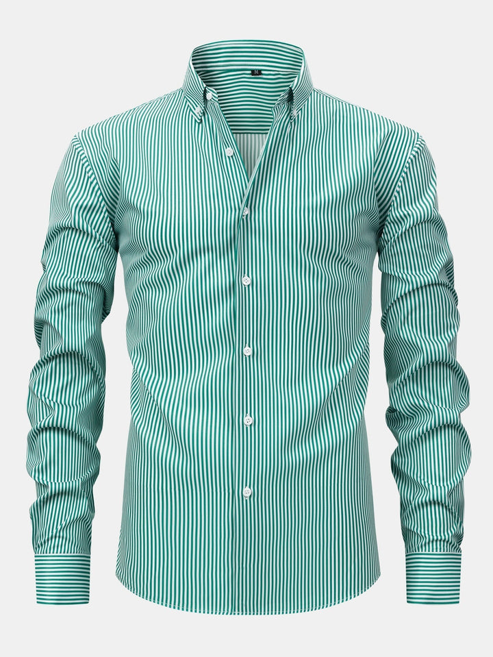 Harrington™ – Fine Striped Shirt