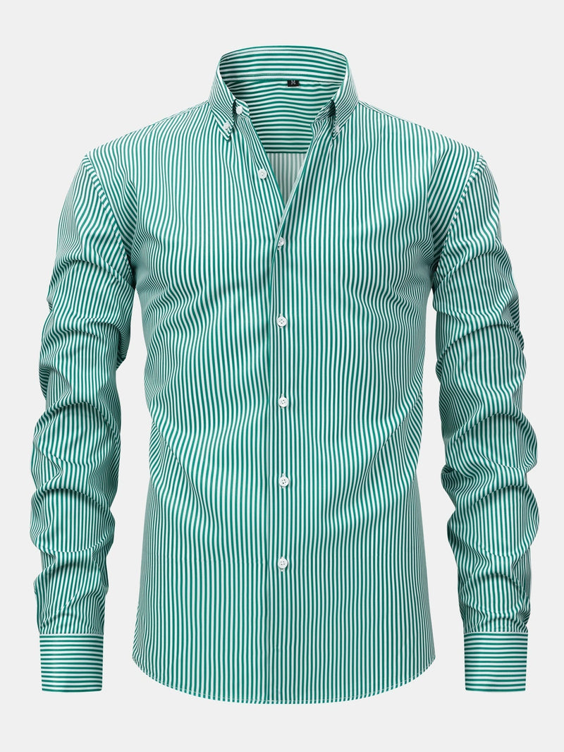 Harrington™ – Fine Striped Shirt