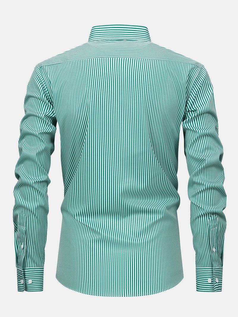 Harrington™ – Fine Striped Shirt