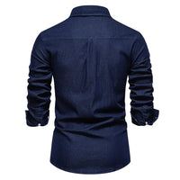 TailorFlex™ | Men's Denim Shirt