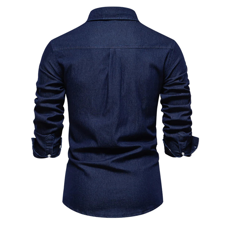 TailorFlex™ | Men's Denim Shirt