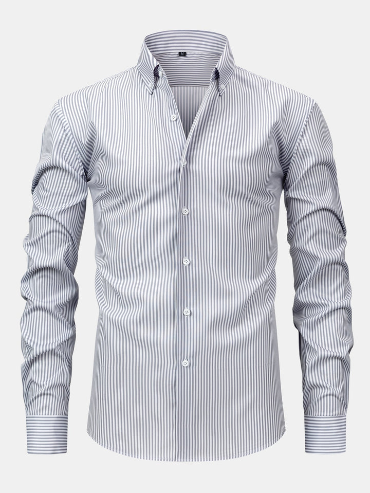 Harrington™ – Fine Striped Shirt