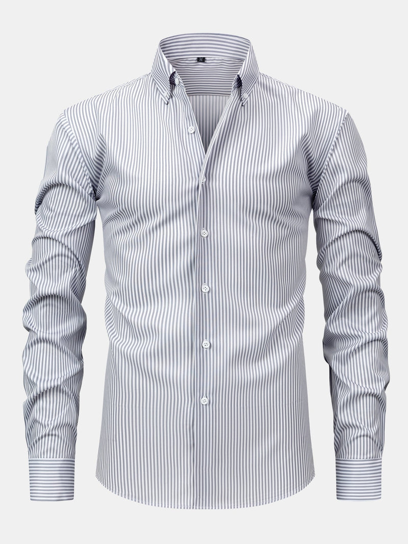Harrington™ – Fine Striped Shirt