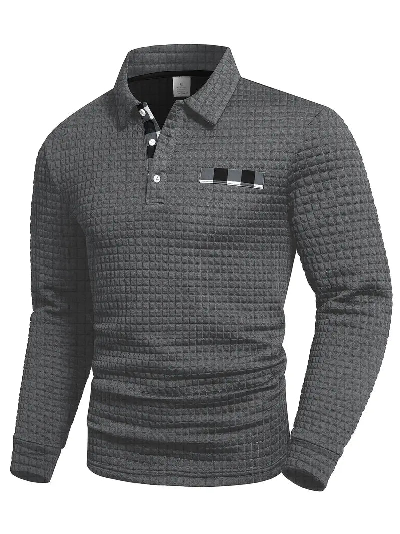 Hughes™ – Textured Casual Polo