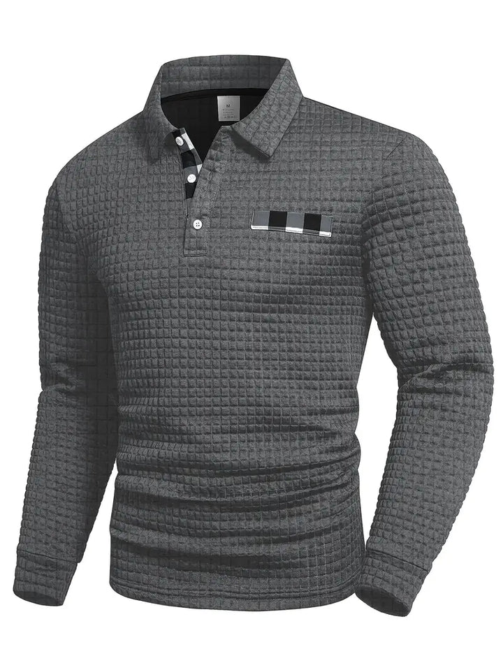 Hughes™ – Textured Casual Polo