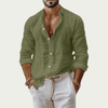 Barrett™ – Cotton Linen Long Sleeve Shirt