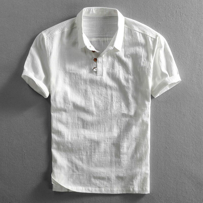 Ice™ – Linen-Cotton Polo Shirt