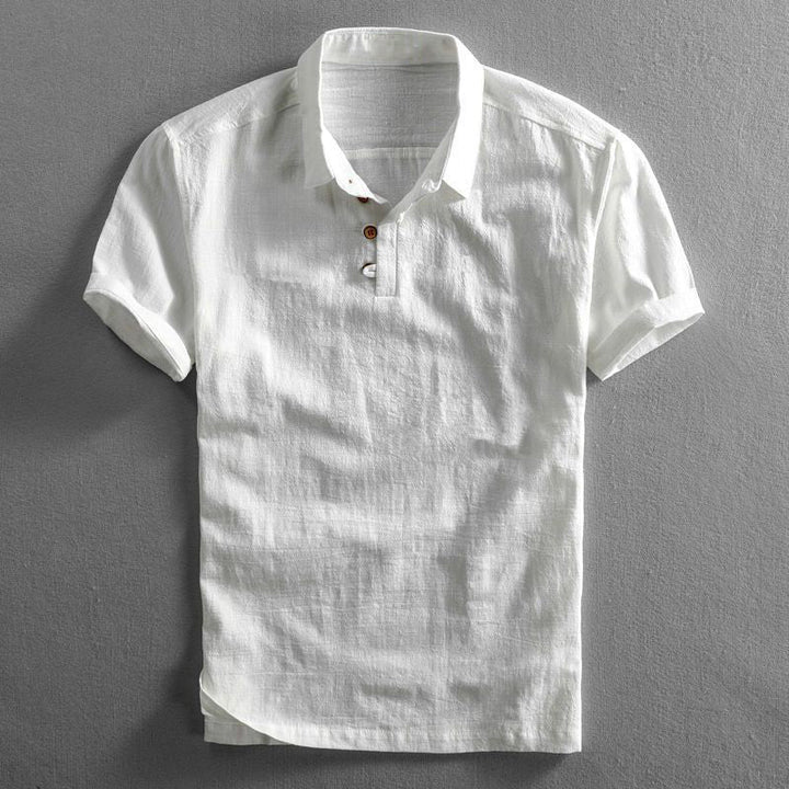 Ice™ – Linen-Cotton Polo Shirt