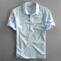 Ice™ – Linen-Cotton Polo Shirt