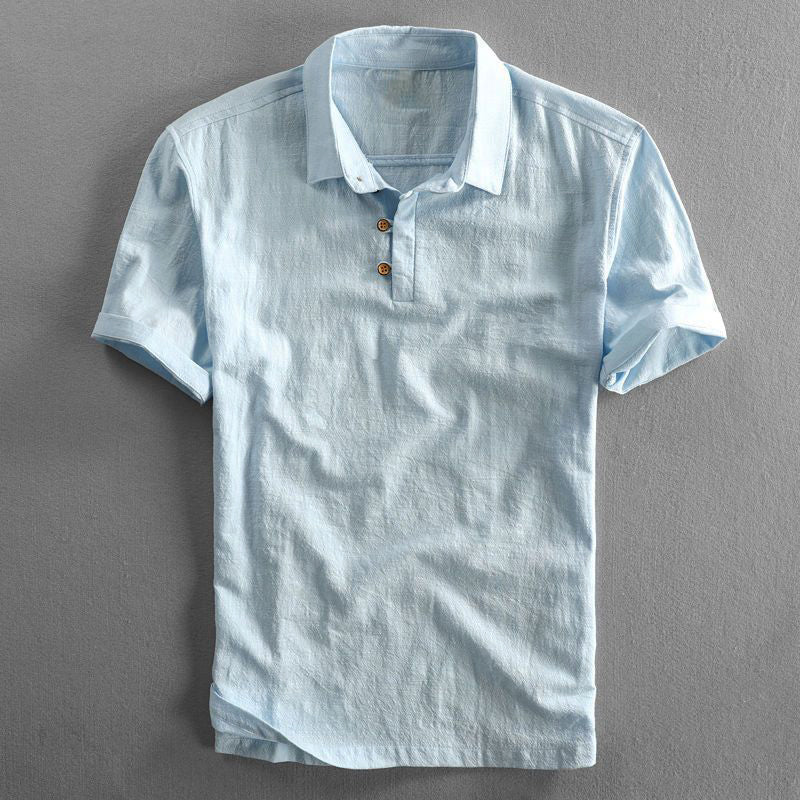 Ice™ – Linen-Cotton Polo Shirt