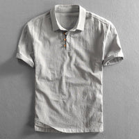 Ice™ – Linen-Cotton Polo Shirt