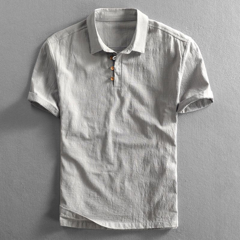 Ice™ – Linen-Cotton Polo Shirt
