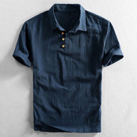Ice™ – Linen-Cotton Polo Shirt