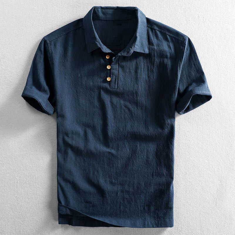 Ice™ – Linen-Cotton Polo Shirt