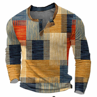 Duice™ | Sophisticated Patchwork Henley