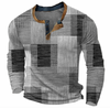 Duice™ | Sophisticated Patchwork Henley