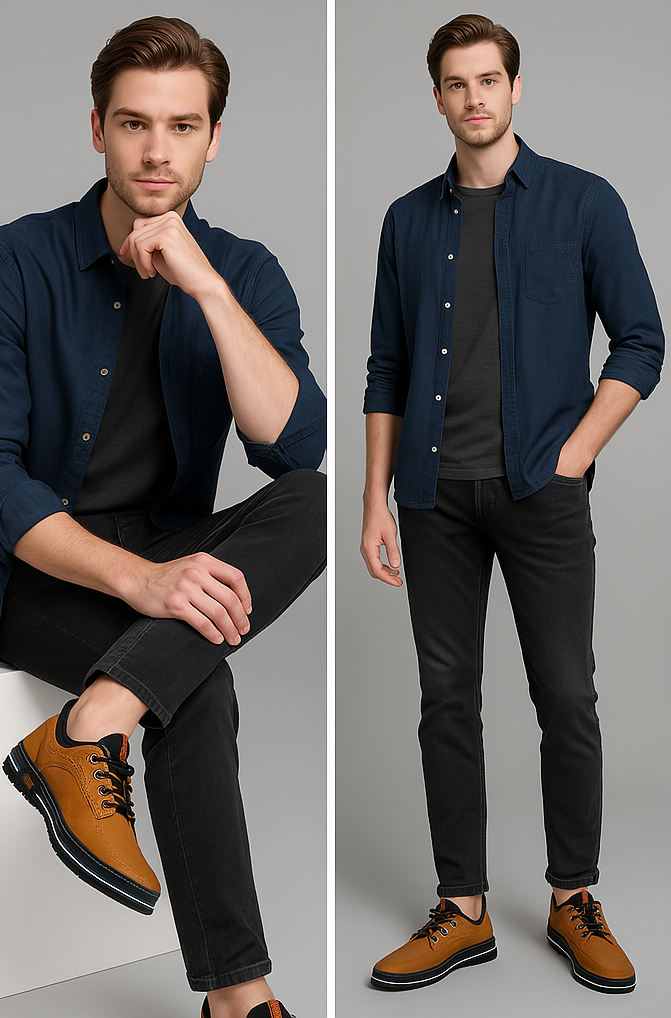 Douglas™ | Classic Leather Oxfords