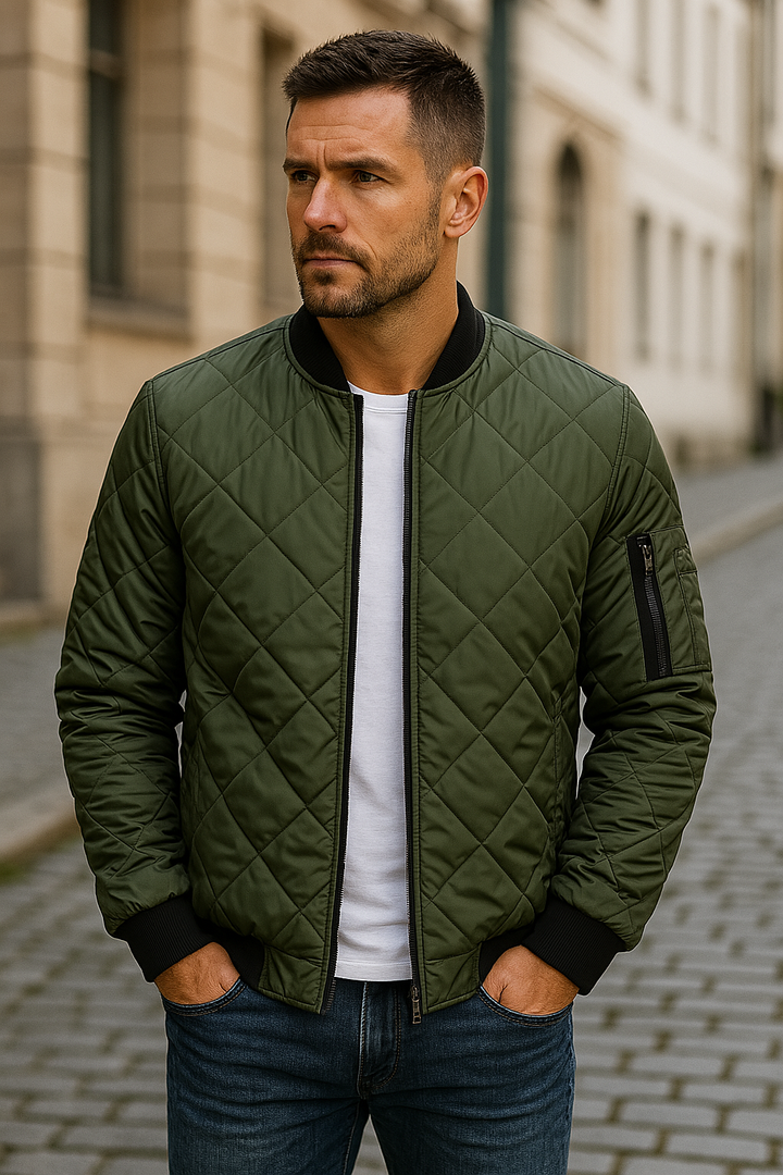Russell™ – Quilted Bomber Jacket