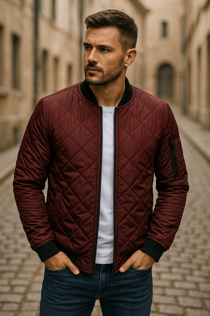 Russell™ – Quilted Bomber Jacket