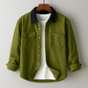 Albert™ | Contrast Collar Cotton Shirt