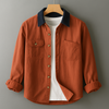 Albert™ | Contrast Collar Cotton Shirt