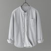 Owen™ | Stand Collar Cotton Shirt