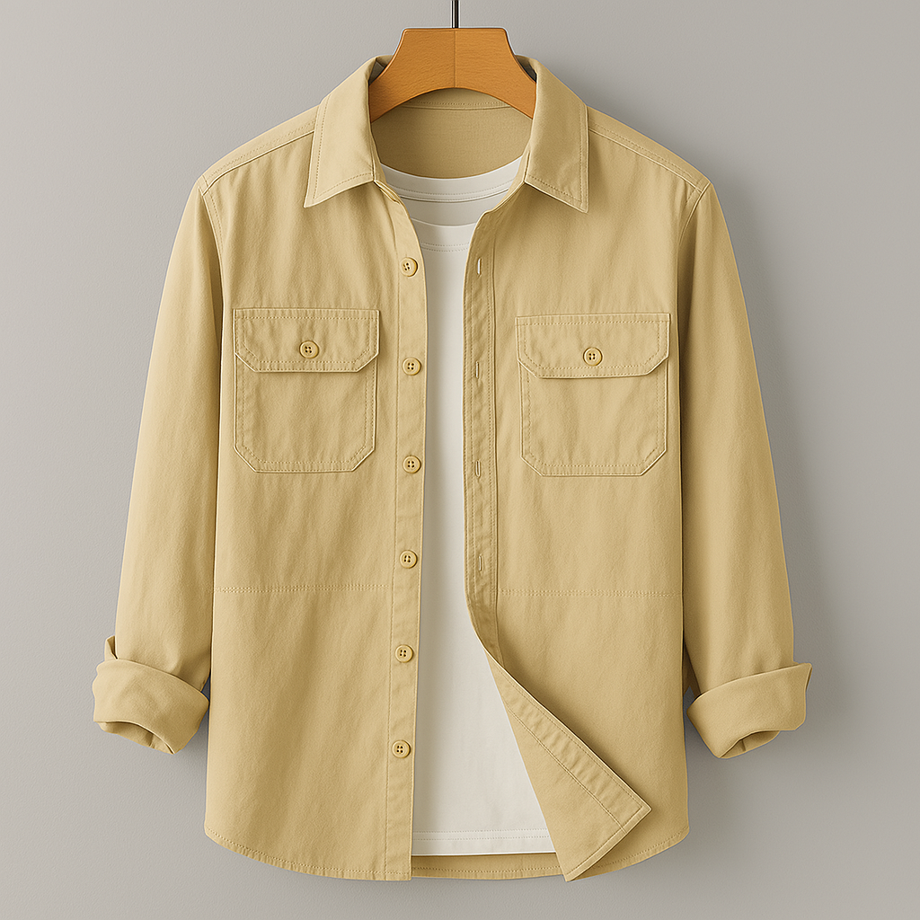 Caleb™ | Utility Cotton Shirt