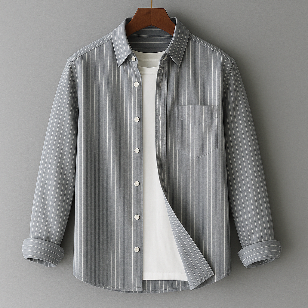Liam™ | Striped Casual Shirt