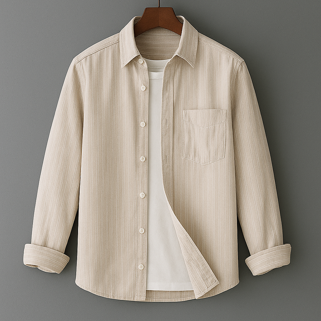 Liam™ | Striped Casual Shirt