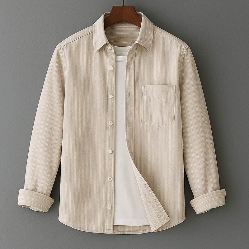 Liam™ | Striped Casual Shirt