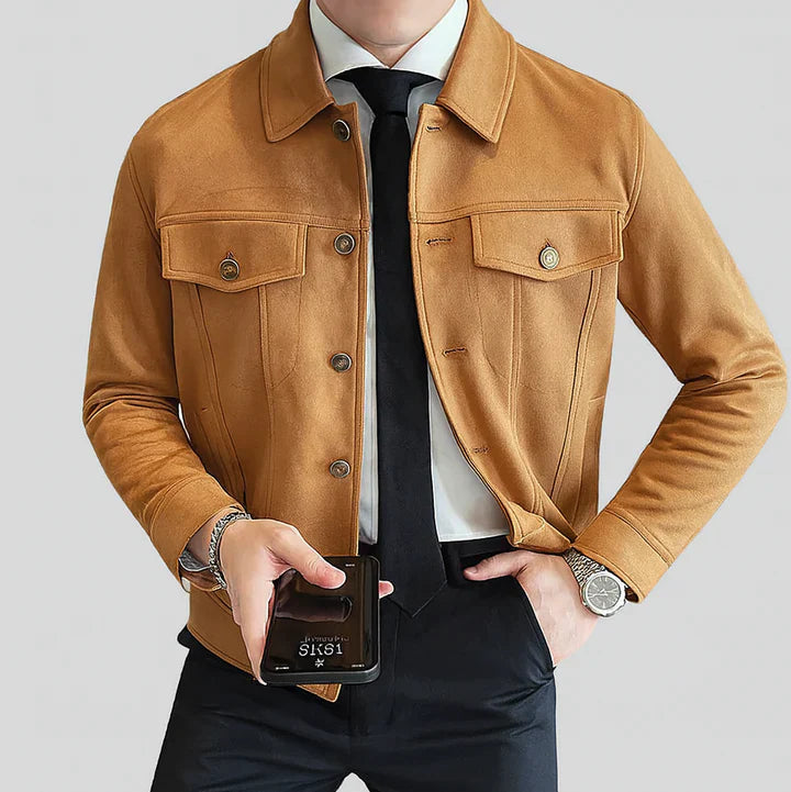 Grant™ – Suede-Style Jacket