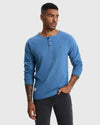 Oliver™ | Waffle Henley Long Sleeve