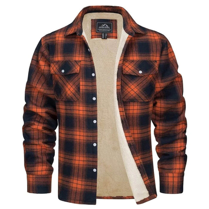 Grayson™ – Lined Plaid Overshirt