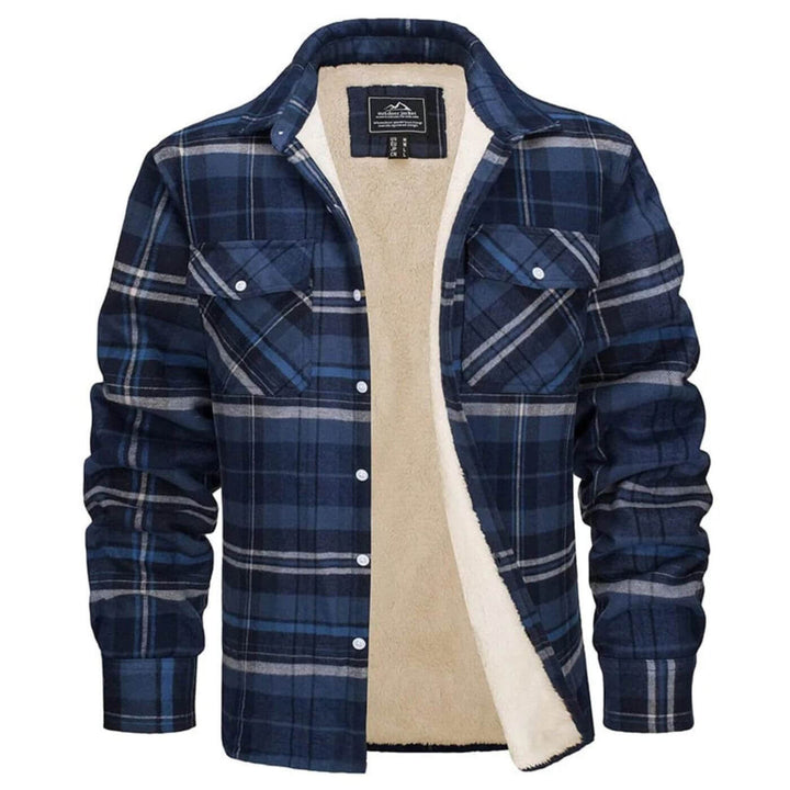 Grayson™ – Lined Plaid Overshirt