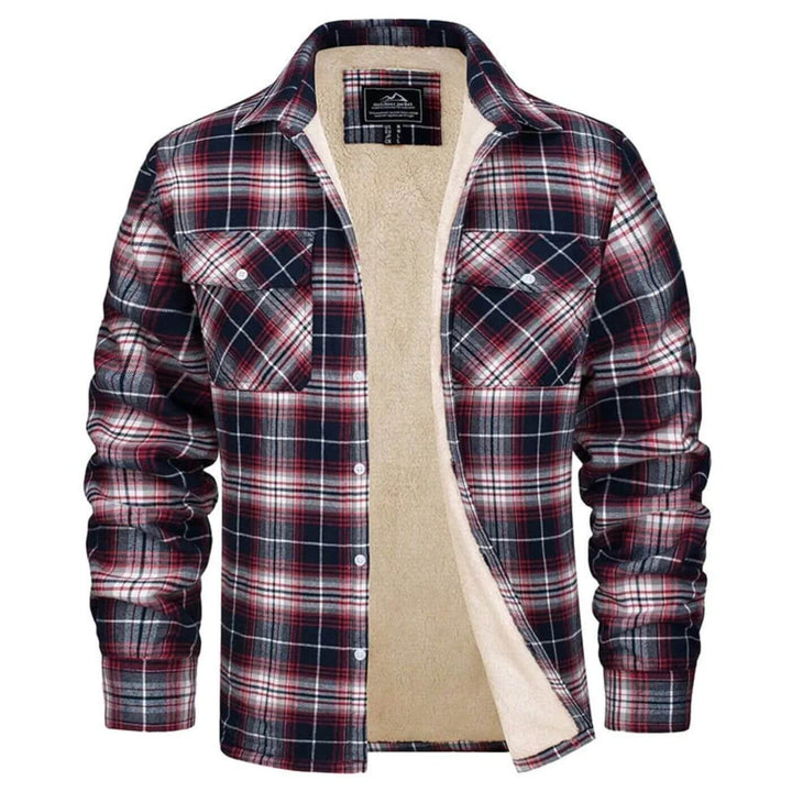 Grayson™ – Lined Plaid Overshirt