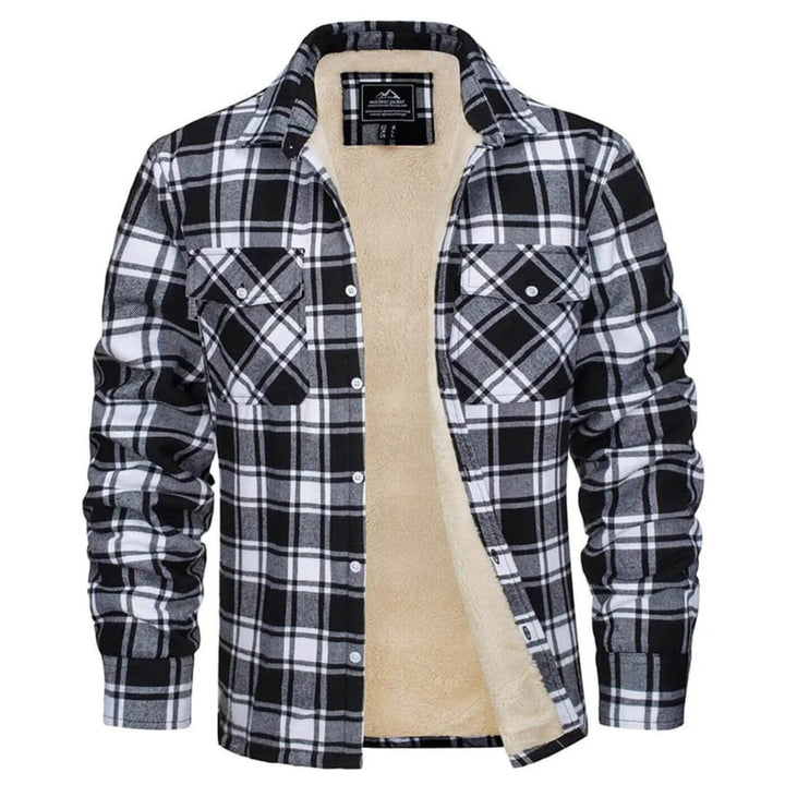 Grayson™ – Lined Plaid Overshirt