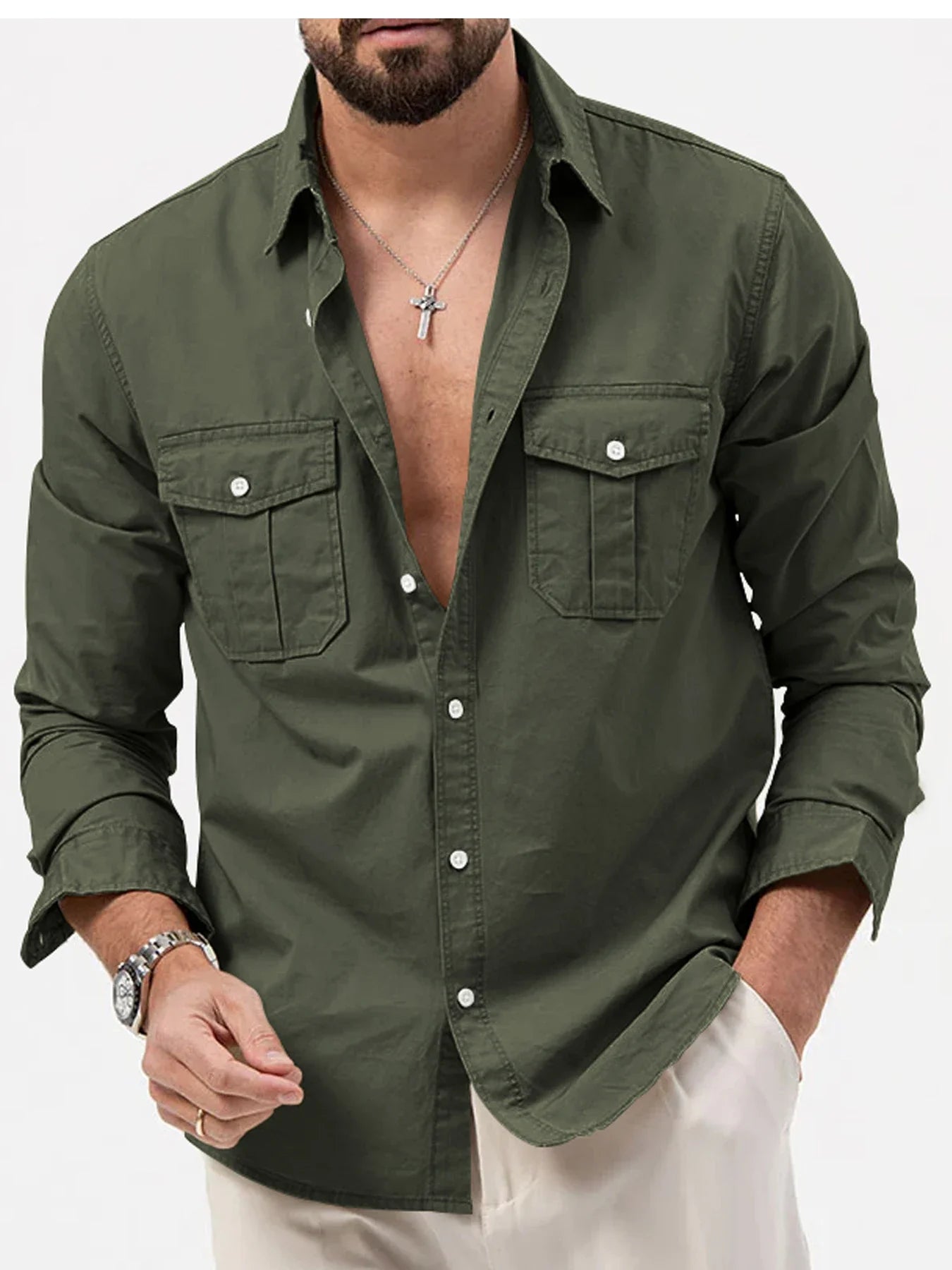 Aston™ | Utility Cotton Shirt