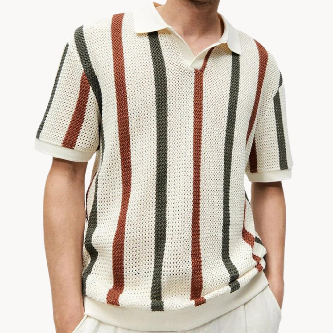 Miles™ | Textured Knit Polo