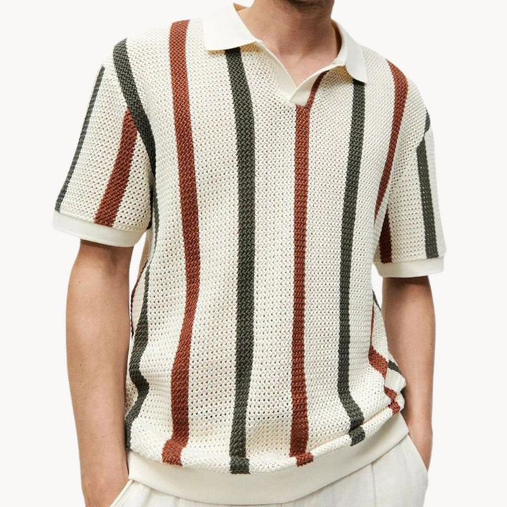 Miles™ | Textured Knit Polo