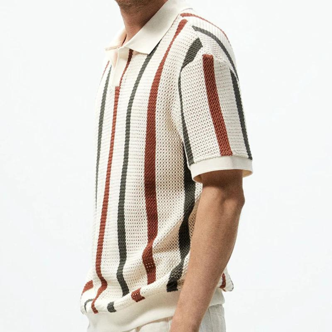 Miles™ | Textured Knit Polo