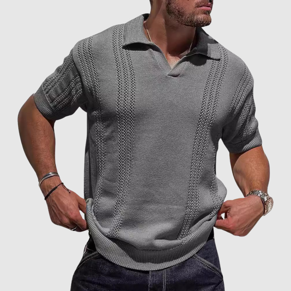 Elias™ | The Textured Summer Polo