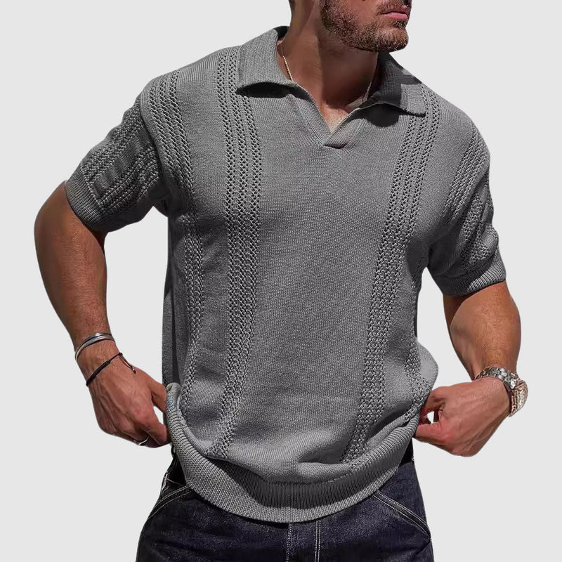 Elias™ | The Textured Summer Polo