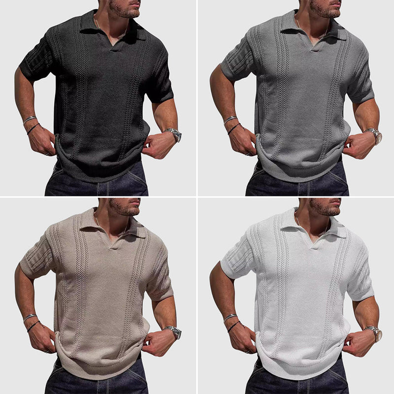 Elias™ | The Textured Summer Polo