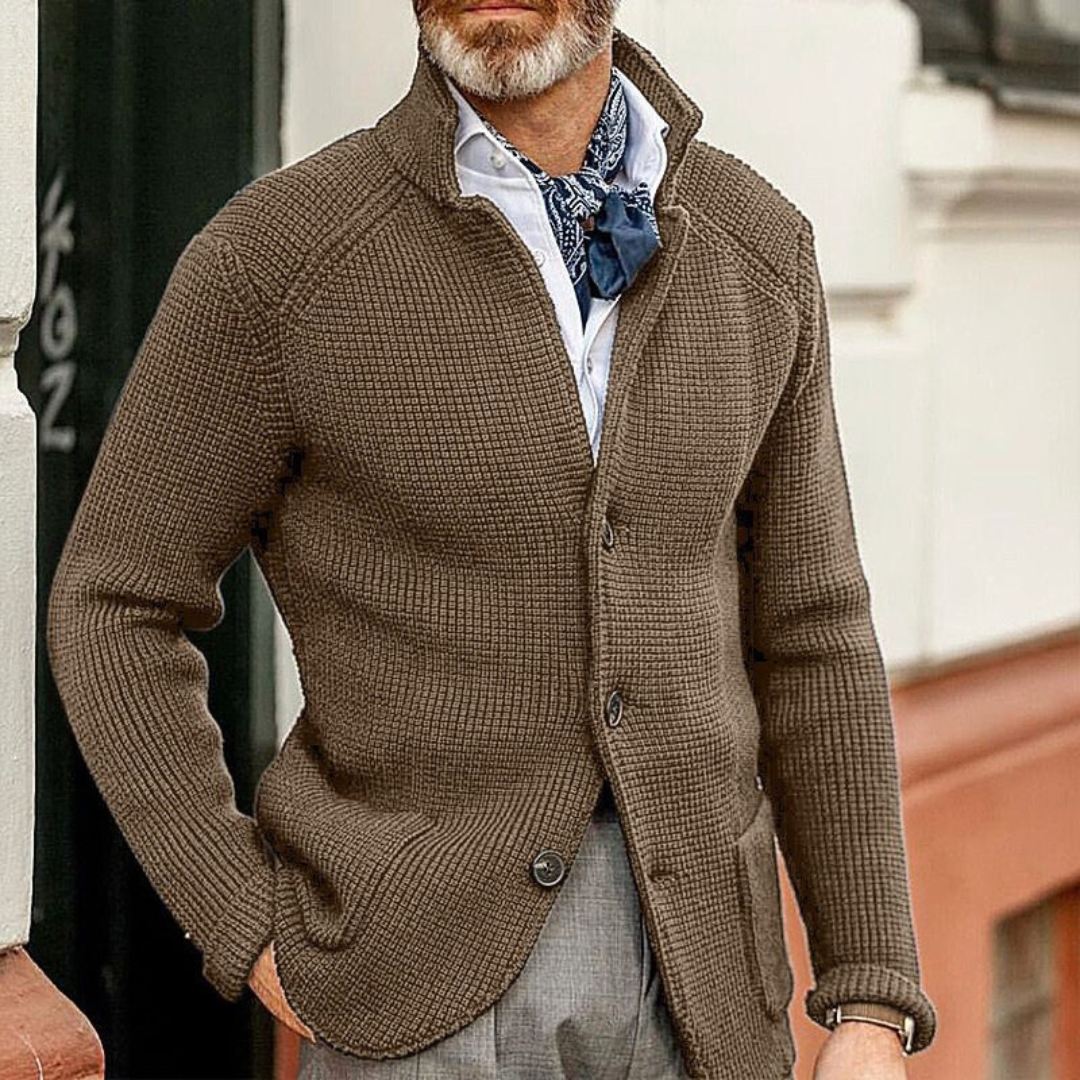 Ethan™ - Knitted Cardigan