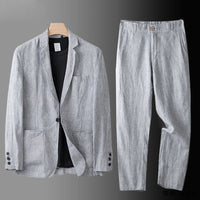Frank™ | Elegant Linen Suit