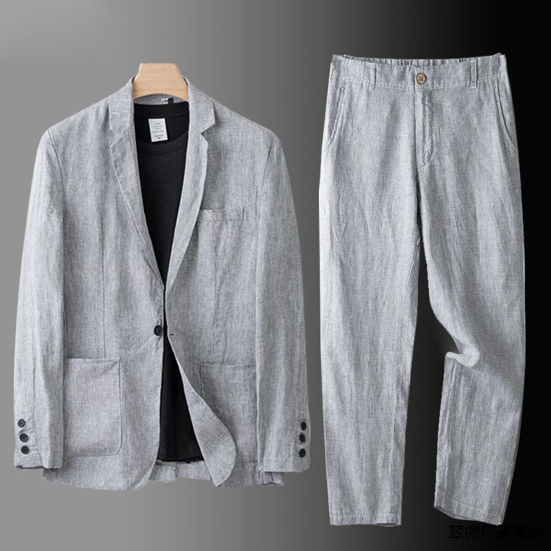 Frank™ | Elegant Linen Suit